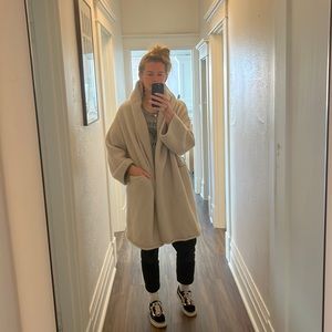 NWOT Lauren Manoogian Capote Coat OS